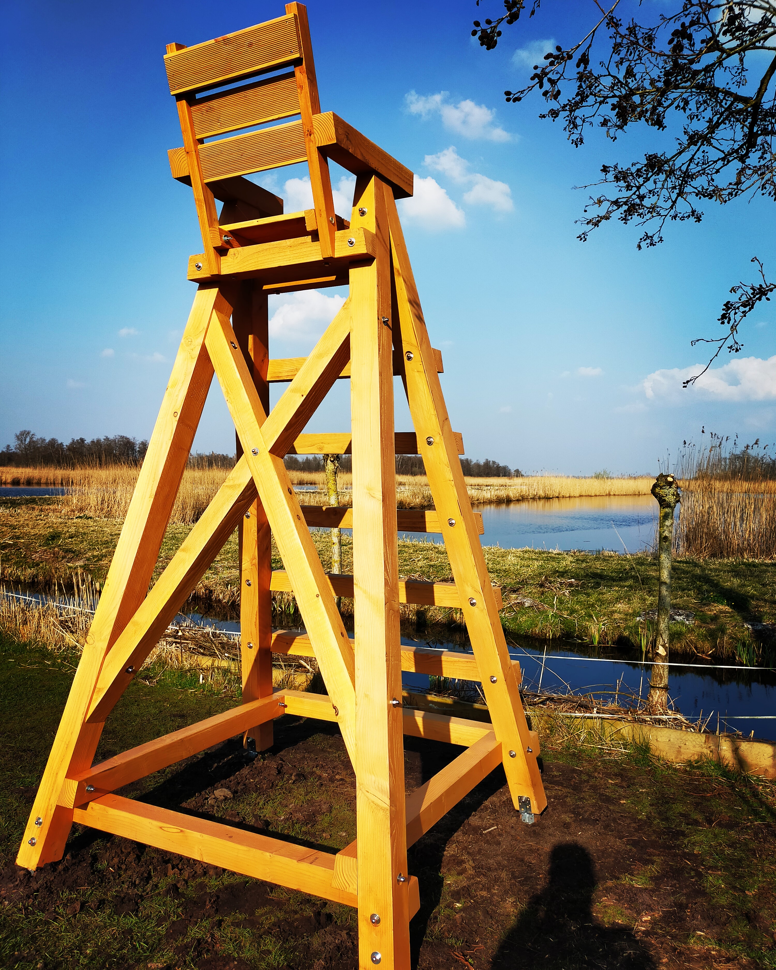 Badmeester stoel Giethoorn